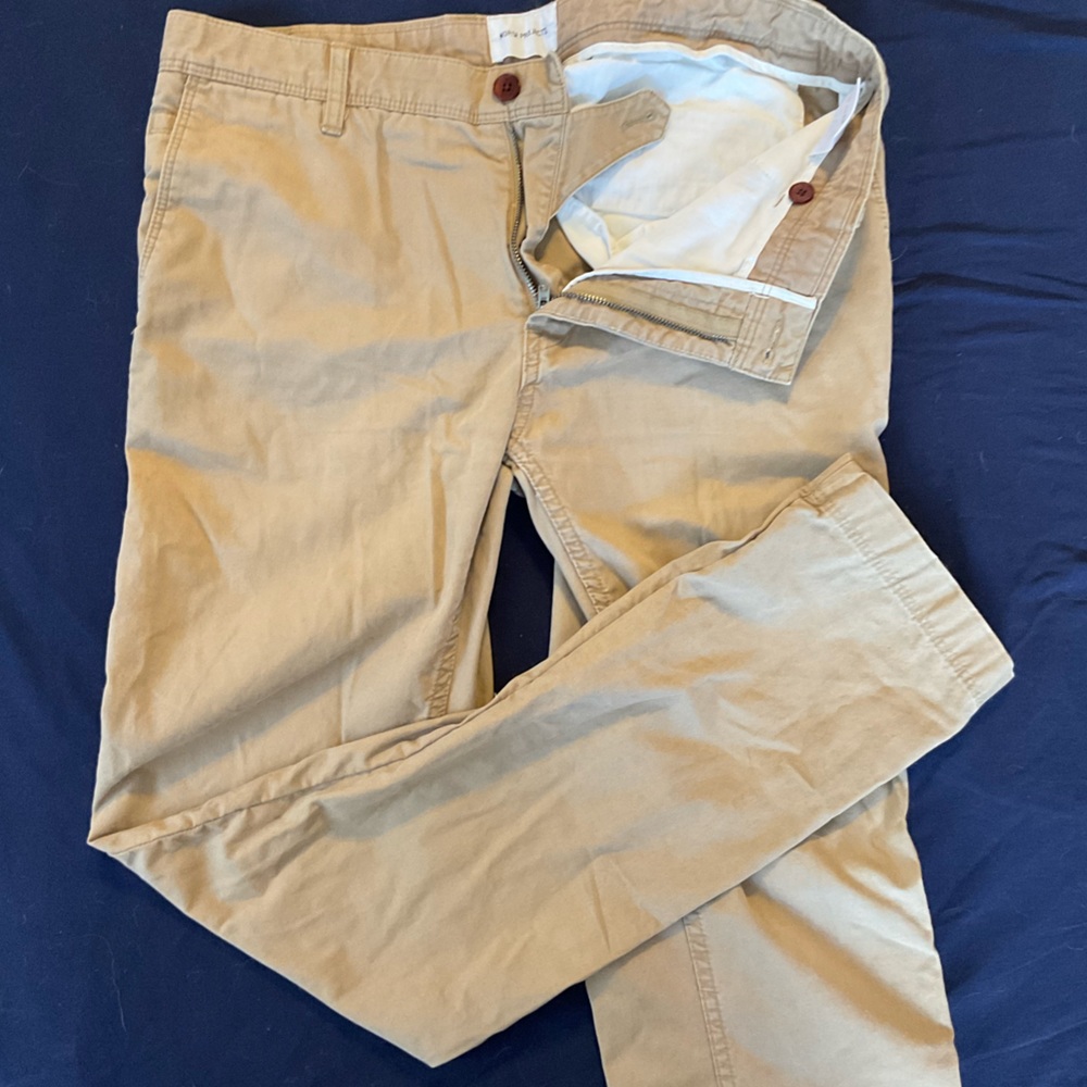 NORSE PROJECTS Khaki Ankle Canvas Pants | 31